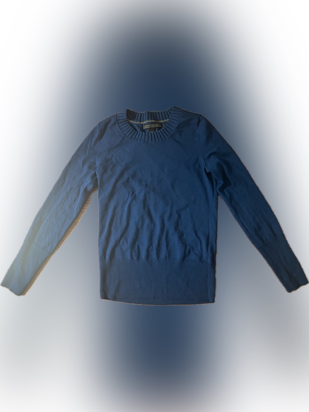 Banana republic royal blue italian wool sweater